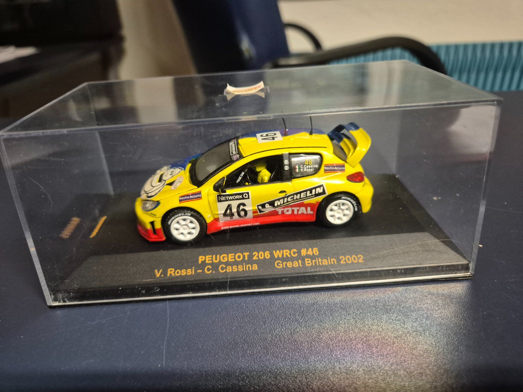 Peugeot Modellini d'auto: PEUGEOT  206 WRC  V. ROSSI – Usato da Moutier venduto da cat365