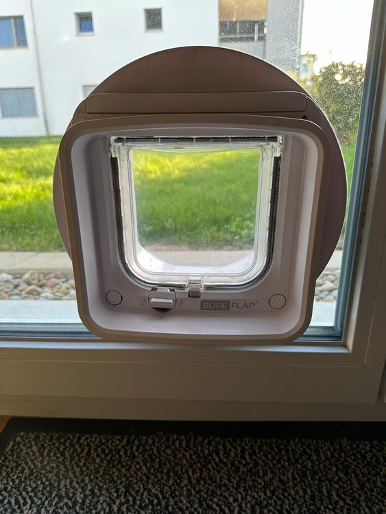 SureFlap Mikrochip Katzenklappe CONNECT weiss Kaufen auf Ricardo