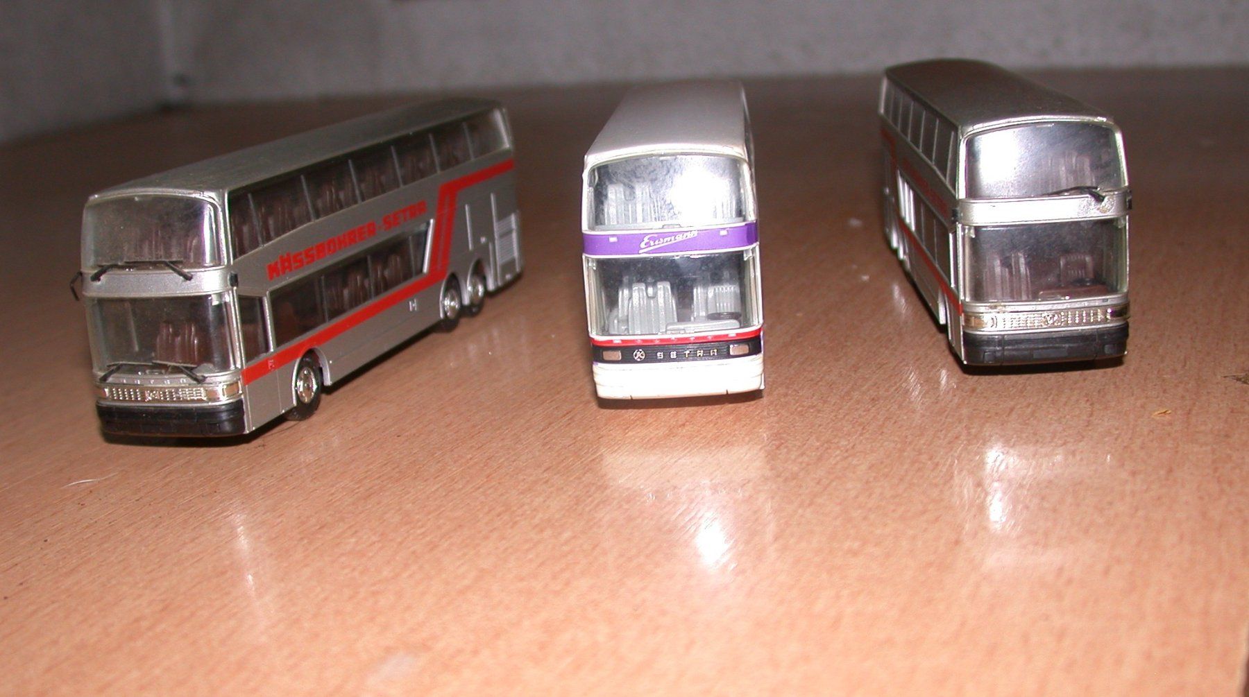 Setra Modellini d'auto: Setra Omnibusse 1:87 - 7 Stück – Usato da Lengnau AG venduto da imf_s96l 2