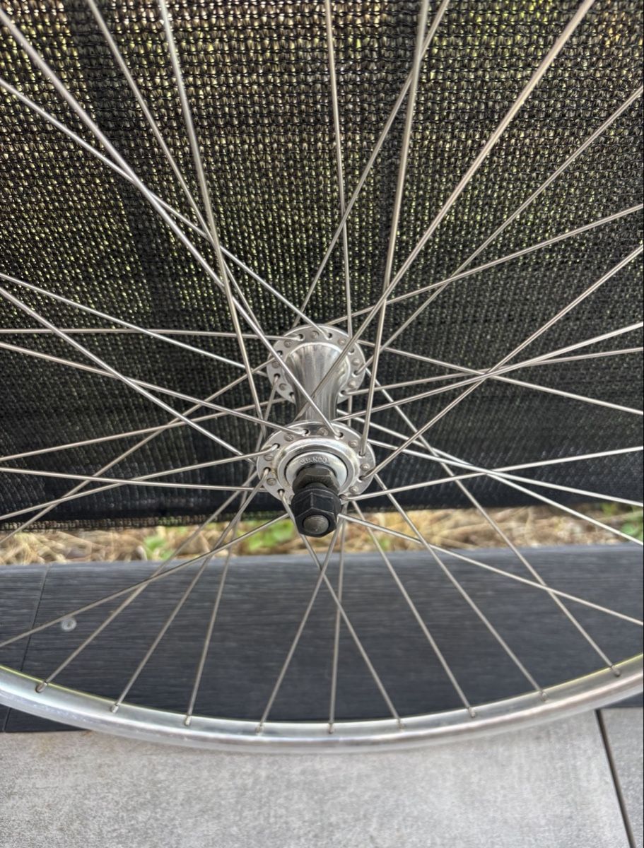 Felgen: Laufradsatz 28“ silber – Gebraucht aus Aristau von jac_6glp 2