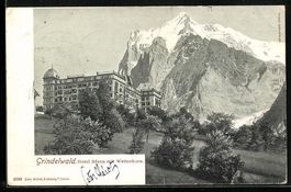 Grindelwald, das Hotel Bären am Wetterh