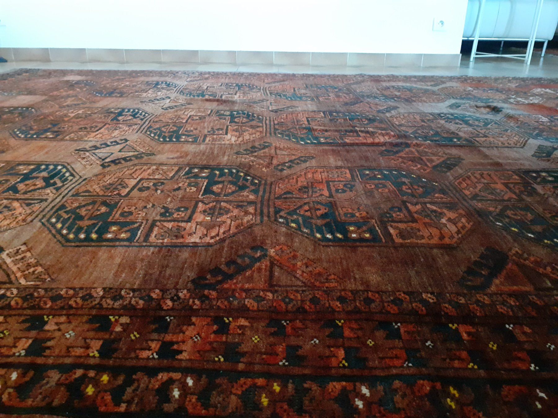 Tappeti: handgeknüpfter Afghan Teppich Nr. 154882 – Usato da Basel venduto da Christallina 1