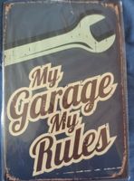 Neu/OVP: Auto Garage Lager Blechschild Plakat Autohaus