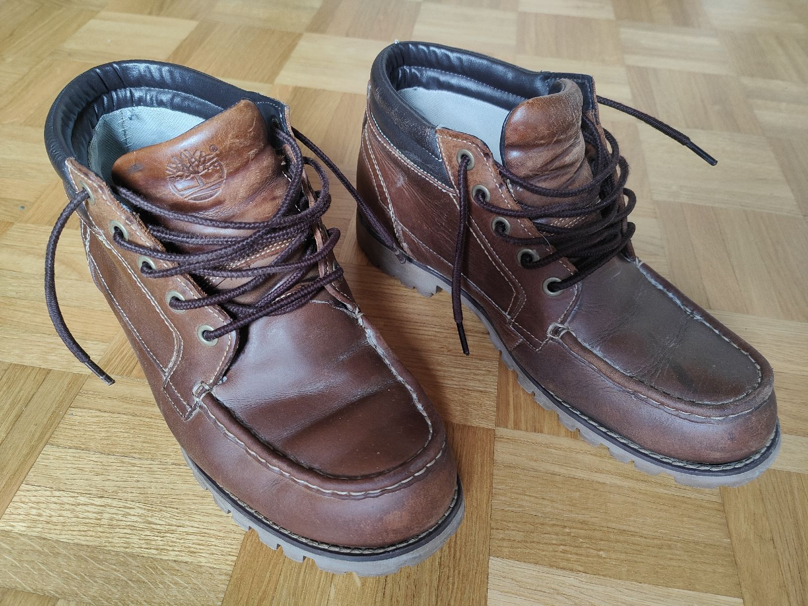 Timberland Chaussures hommes: Timberland Leder Schuhe  – D'occasion à Grüt (Gossau ZH) par SonyD