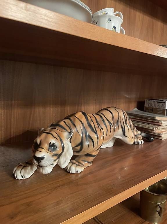 Statuette: Original Goldscheider Tiger (selten) – Nuovo (secondo la descrizione) da Schaffhausen venduto da livianoa 1