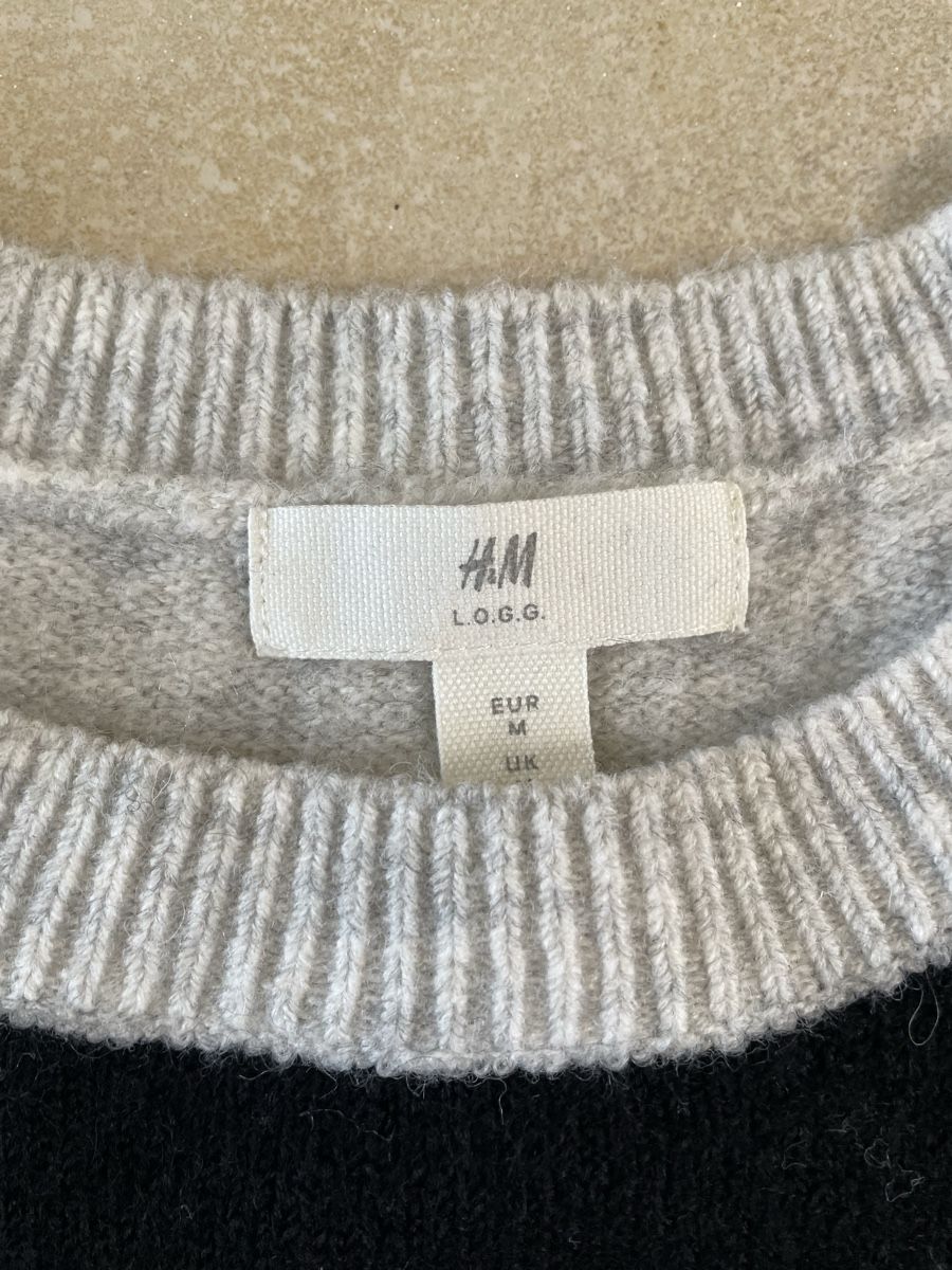 H&M Pullover & Sweatshirts: H&M gestreifter Pullover Gr. M kuschelig warm – Gebraucht aus Kaltbrunn von pooc1975 3