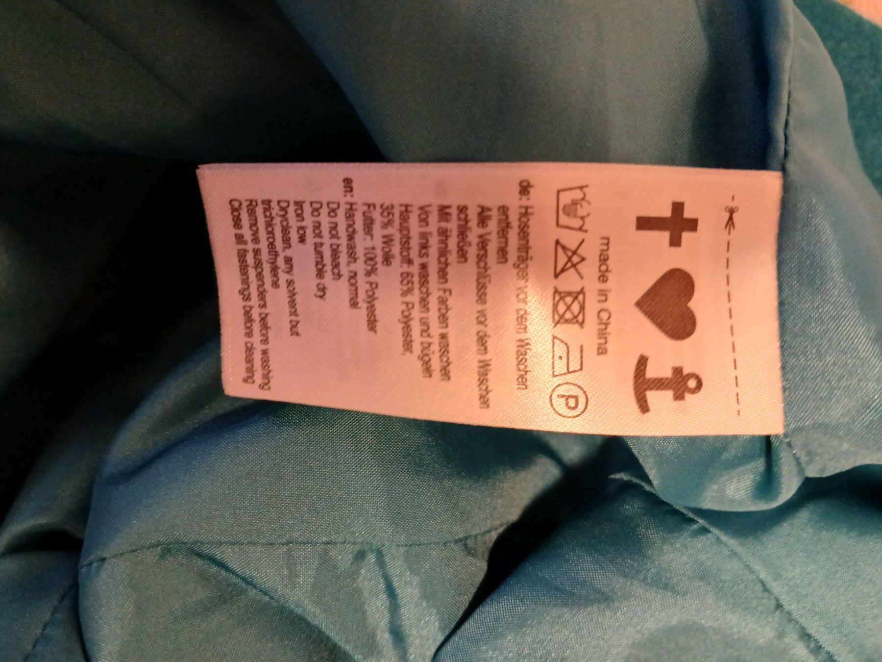 Blutsgeschwister Gonne: Blutsgeschwister Walkrock Petrol, XL – Nuovo (secondo la descrizione) da Zürich venduto da ast_8nph 6