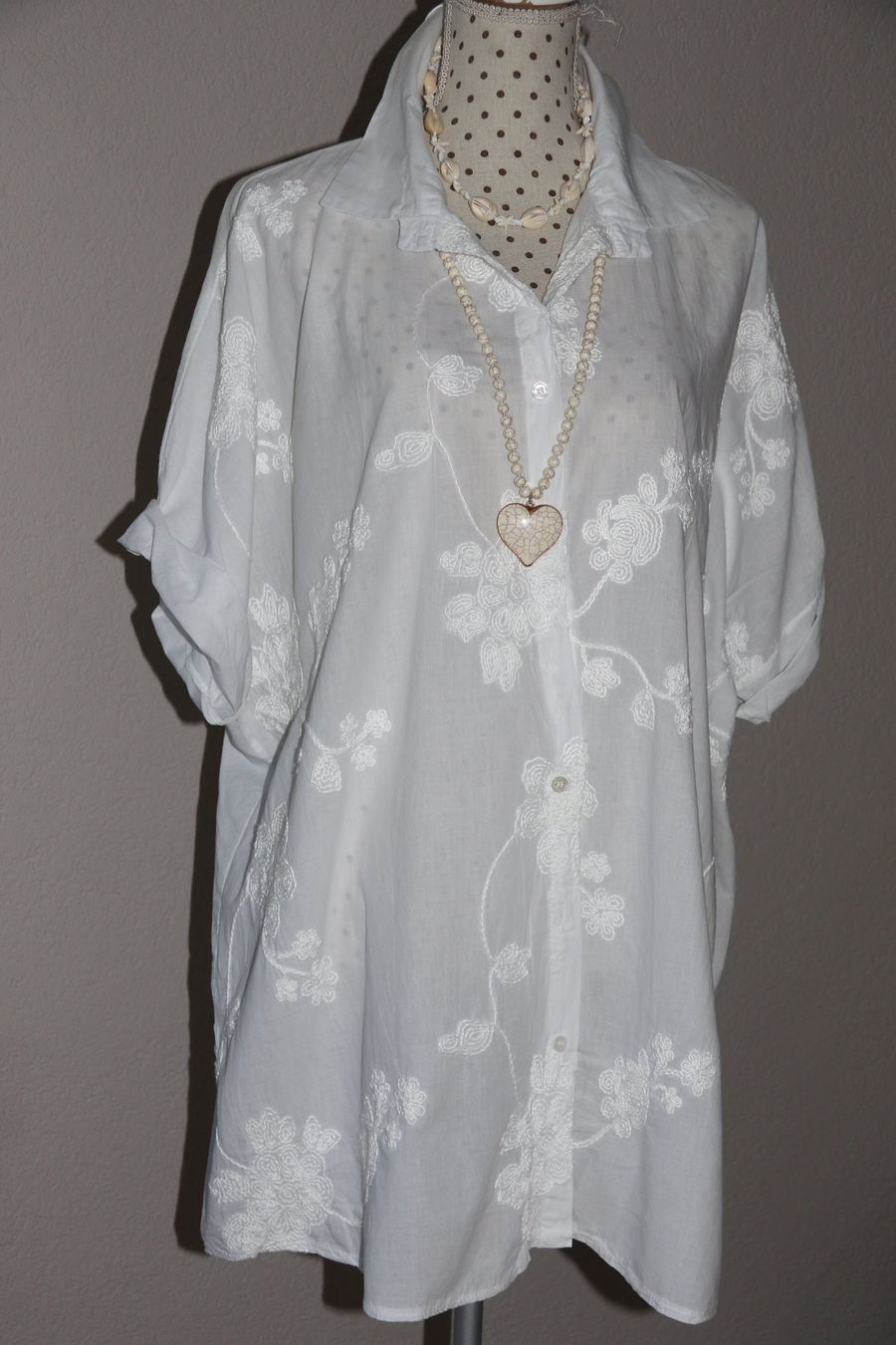 Tuniche: Neue Wunderschöne Bluse / Tunika / Blusenkleid Gr.M-L – Nuovo (secondo la descrizione) da Oberwil-Lieli venduto da Svetlana28 3