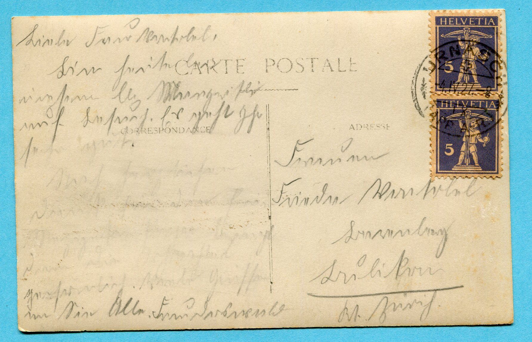 Cartes postales: Urnäsch 1927 – D'occasion à Opfikon par Prophila 1