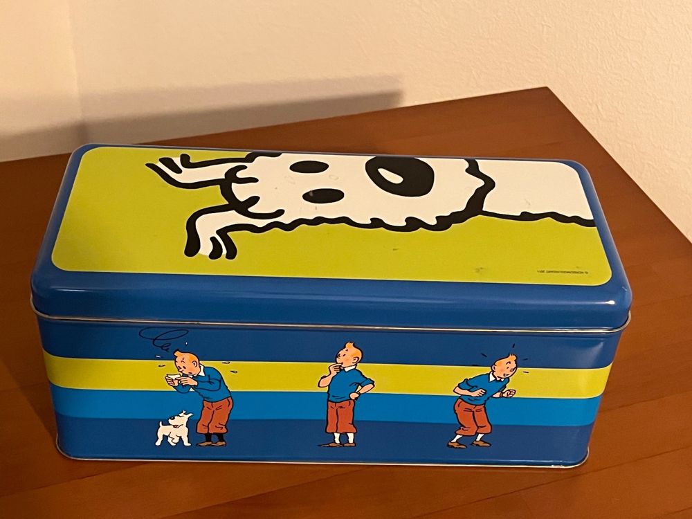 Boîte Métallique Collector Delacre - Tintin - Hergé - Moulinsart