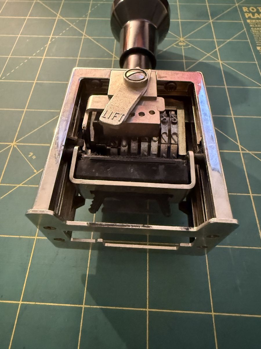 Timbri: Timbre Numéroteur REINER B2 - Paginiermaschine – Usato da Kloten venduto da Mumiiin 3