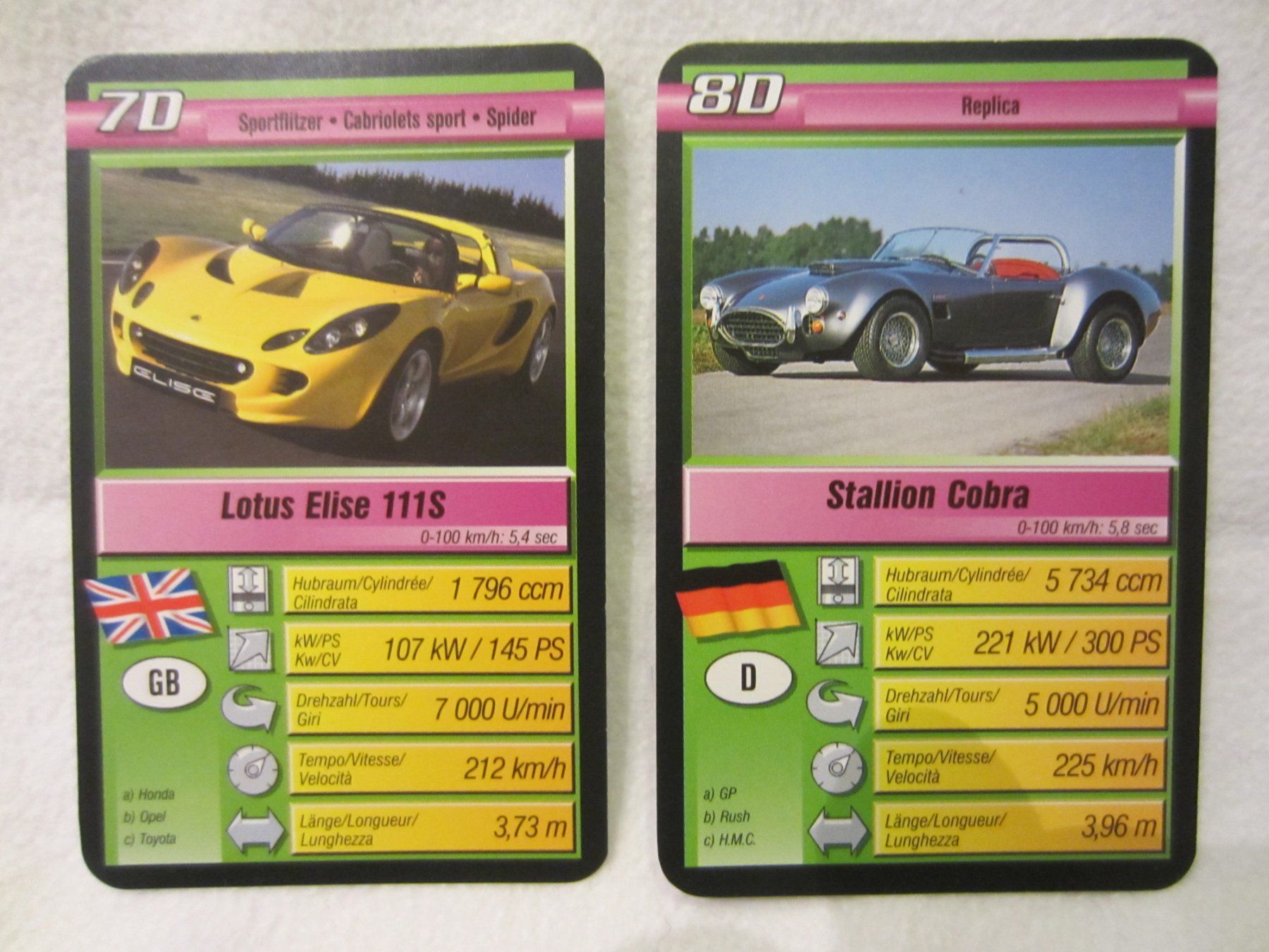 Ravensburger Spiele: Quartett Cabrio Roadster Ravensburger Spielkarten – Gebraucht aus Sursee von Tschiger 7