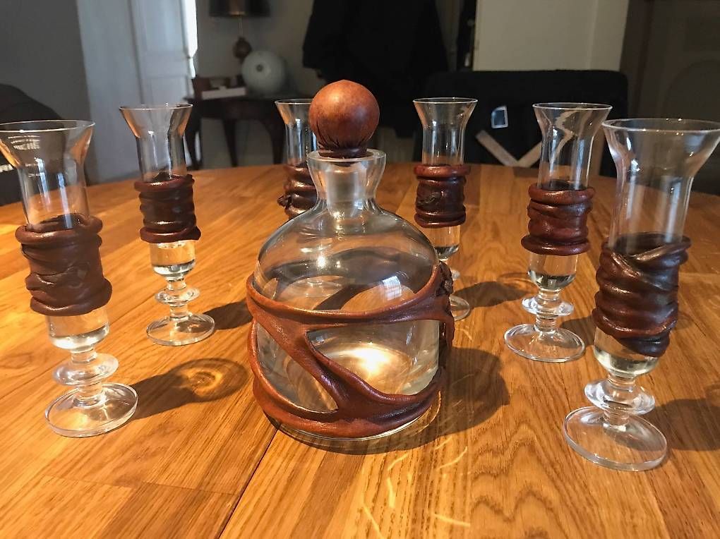 Caraffe: Carafe + 6 verres  – Usato da Le Mont-sur-Lausanne venduto da pasassez 1