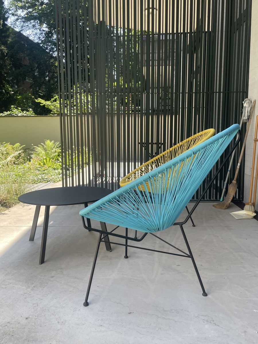 Chaises: Acapulco, set 2 chairs + low table – D'occasion à Basel par vic_vy5t 1