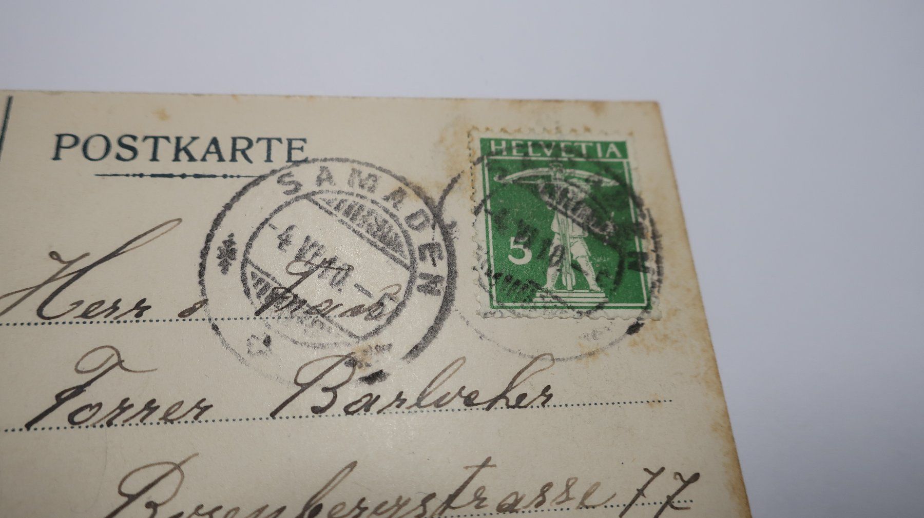 Cartoline postali: Samaden 1910 – Usato da Cormoret venduto da Pascalll2001 6