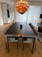 Minotti Lennon Tisch mit 6 Poltrona Frau Stühlen