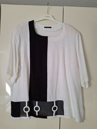 Leinen-Shirt von Jean Marc Philippe, Gr. 46/48