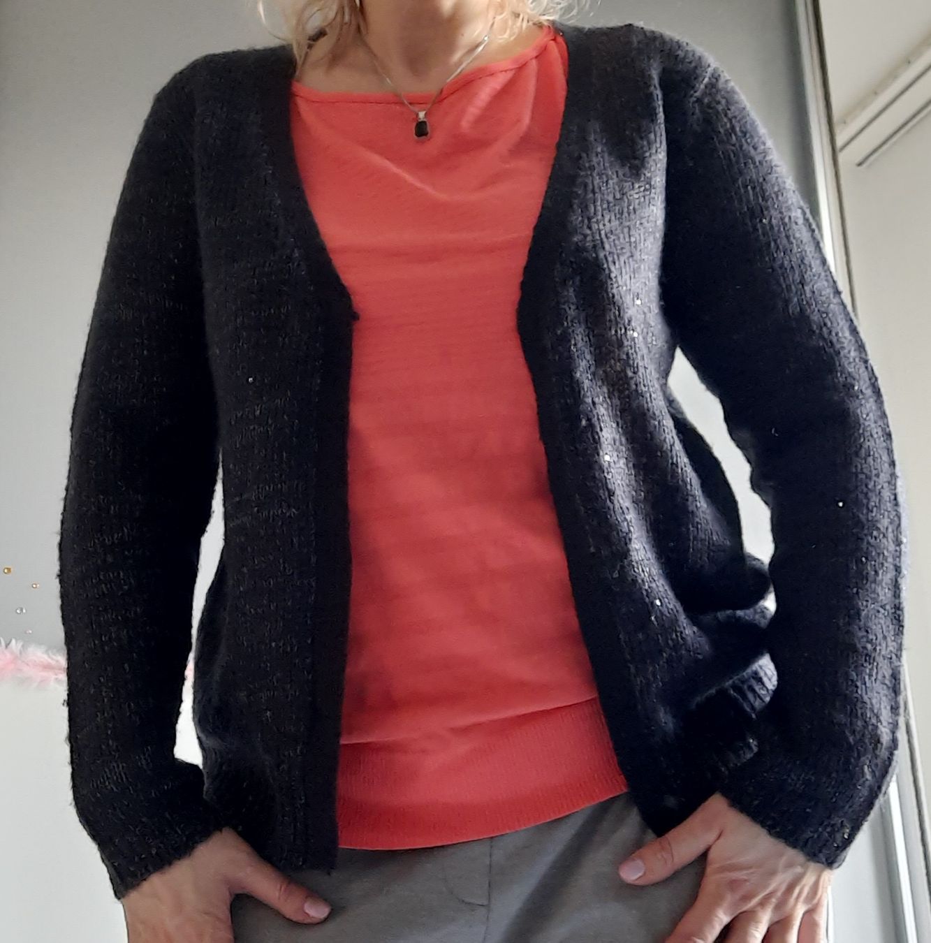 Maglioni & Felpe: Gr M PULLOVER BLAU PAILLETTEN DAMEN FRÜHLING ABEND 209 – Usato da Vinelz venduto da sonnenmond77