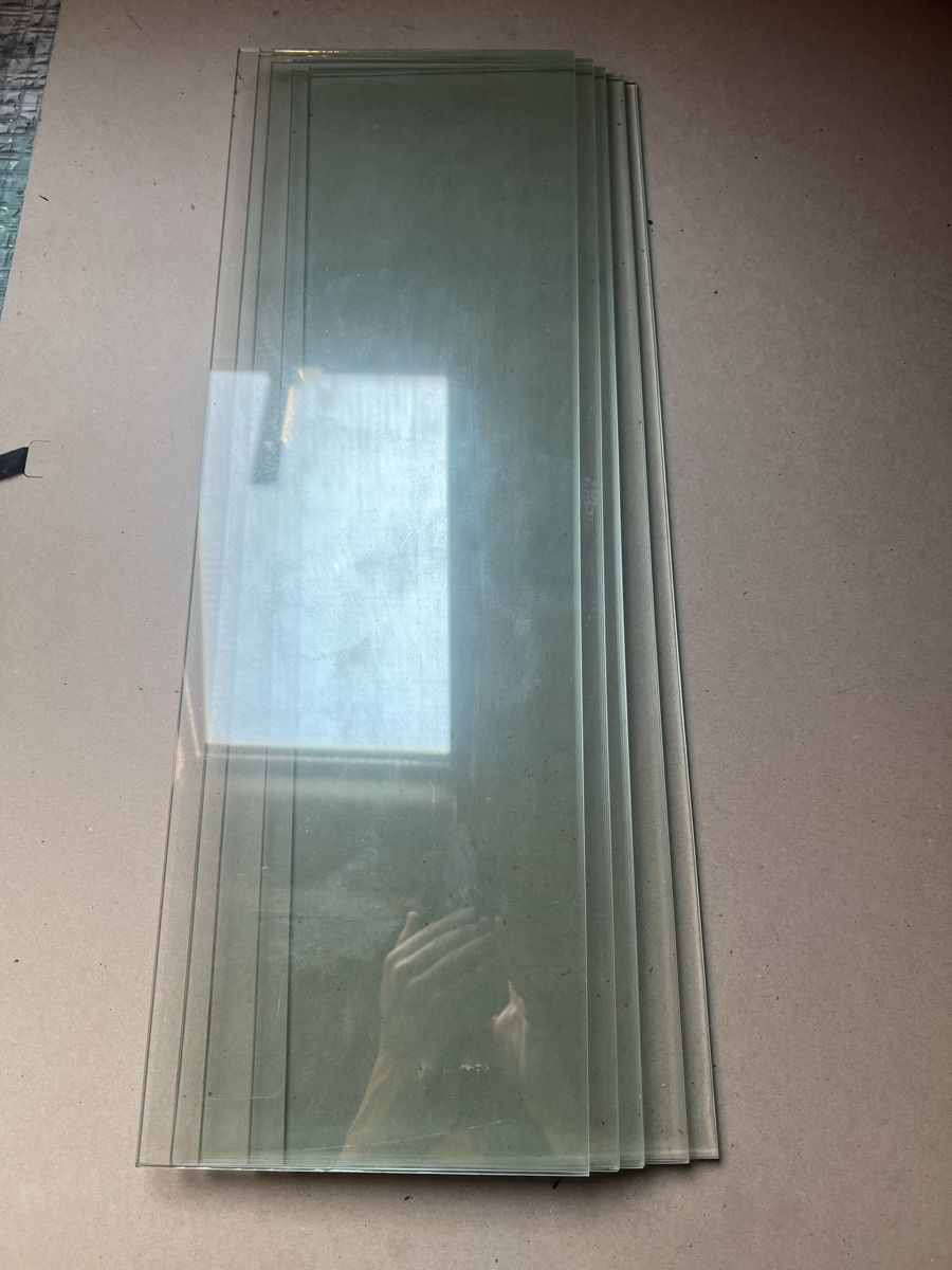 Bicchieri: 5 Stück Glas Tablar 20x60cm – Usato da Zürich venduto da bonnuit 1