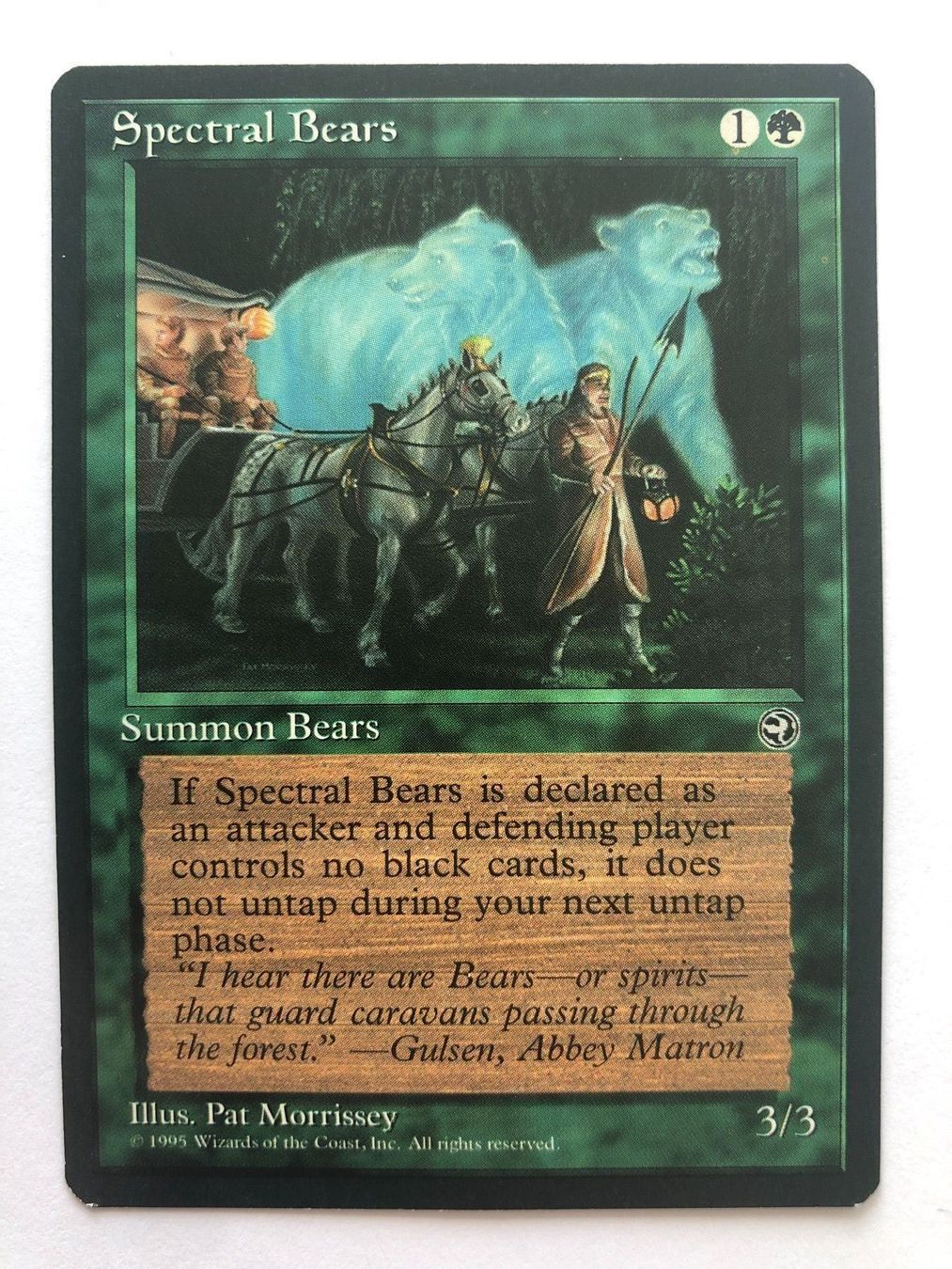 Cartoline: MTG - Spectral Bears – Usato da Zürich venduto da T_H_O_M_A_S