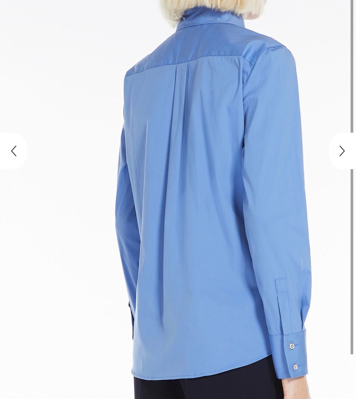 Max Mara Camicette: Max Mara Studio Hemdbluse Baumwolle Gr. 36 – Usato da Worblaufen venduto da fortuna.. 2