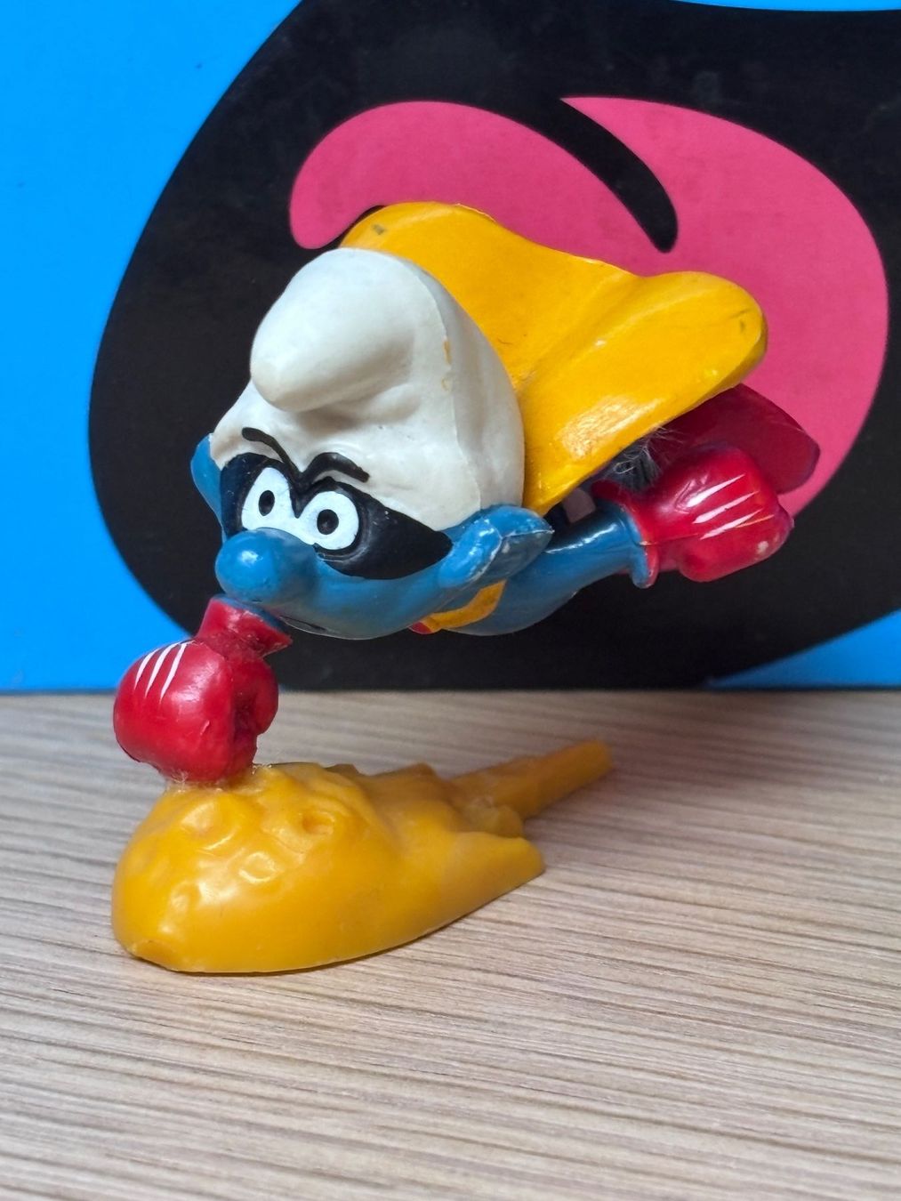 Schleich Figuren: Superman-Schlumpf – Gebraucht aus Lyss von Duckszone