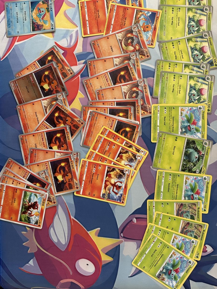 Pokémon Carte collezionabili: Seltene Pokemon Sammelkarten Sammlung Starter+Evolution ab1, – Usato da Muttenz venduto da keve999 2