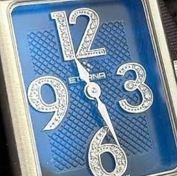 Eterna Uhren: Eterna Damenuhr Blau - 8790.41/1 – Neu (gemäss Beschreibung) aus Wettingen von Elegance_Uhren 3