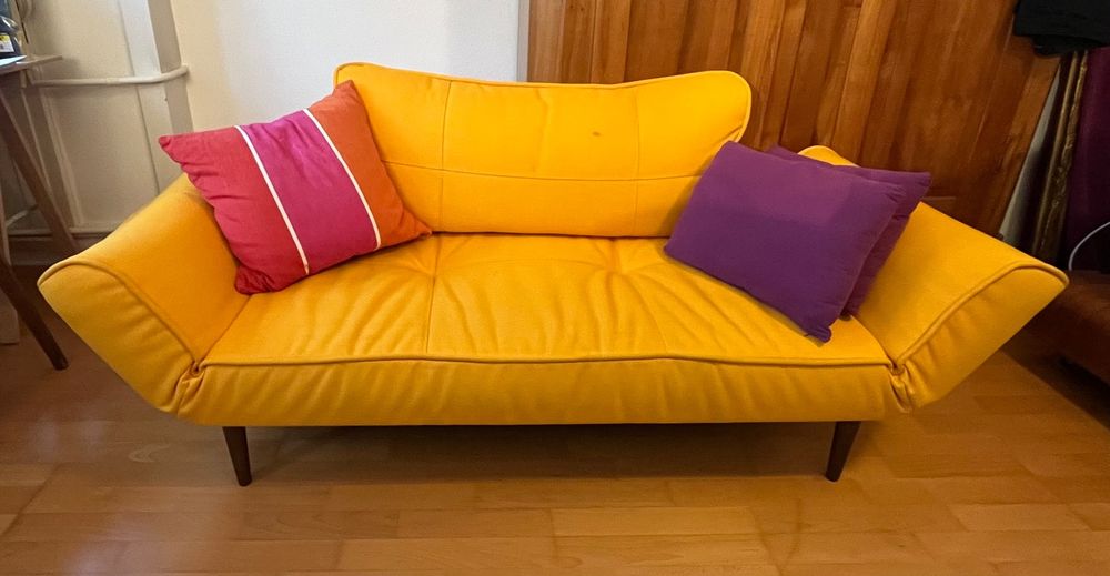 Orange Sofa Kaufen auf Ricardo