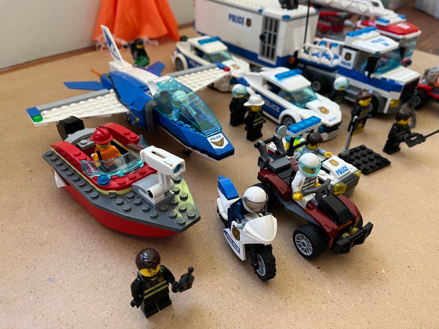 Lego Giocattoli: Set Lego City Polizei/Feuerwehr – Usato da Bern venduto da malditof 2