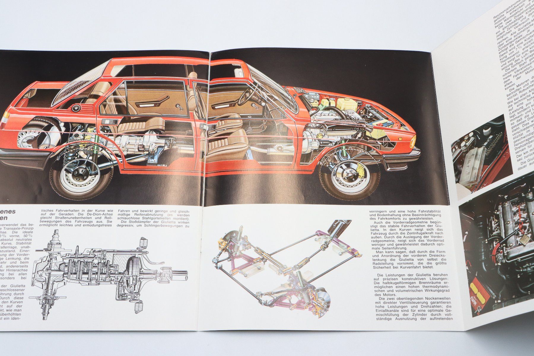 Alfa Romeo Documents: Alfa Romeo Giulietta 1981 Prospekt – D'occasion à Bühl b.Aarberg par Collectorpassions 8