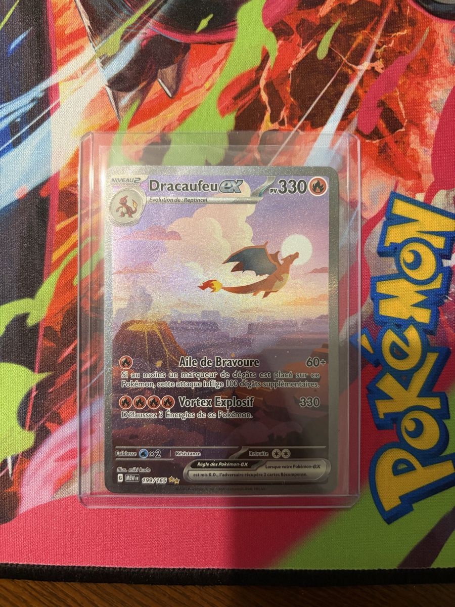 Pokémon Carte collezionabili: Pokémon - Dracaufeu alt 151 - 199/165 – Nuovo e nell'imballaggio originale da Morges venduto da Laoukdez