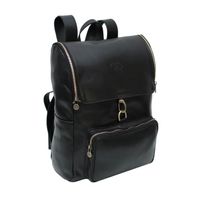 Lederrucksack Bologna - Farbe: Schwarz
