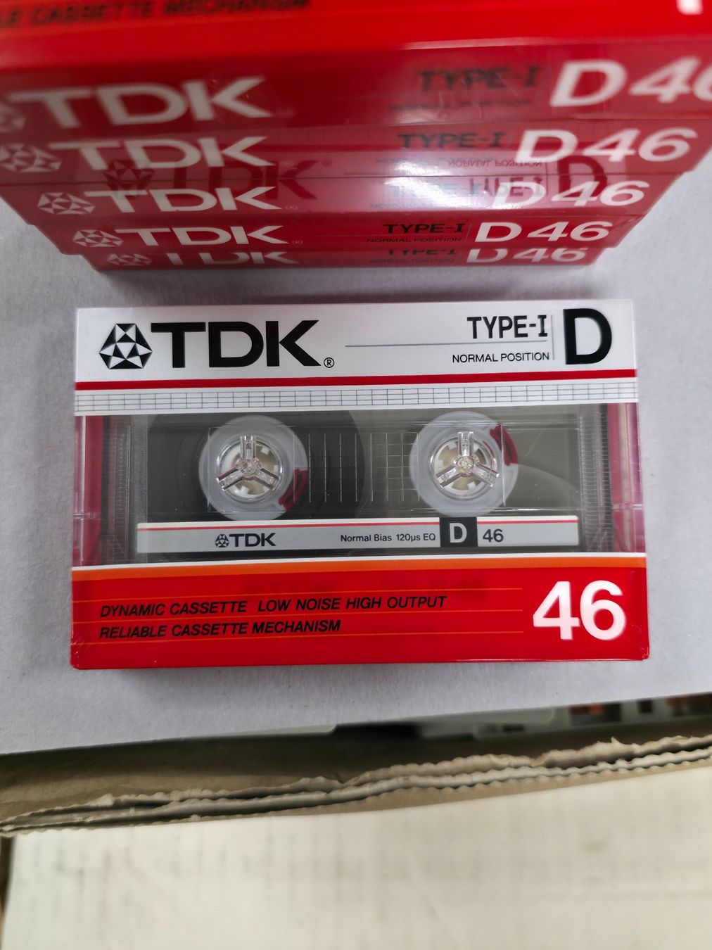 Musicassette: TDK D46 Typ I Normal Position Kassette - NOS – Nuovo e nell'imballaggio originale da Dietlikon venduto da litisop