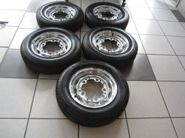 Porsche 356 B Chromradsatz 4-5x15 Lemmerz aus 1962