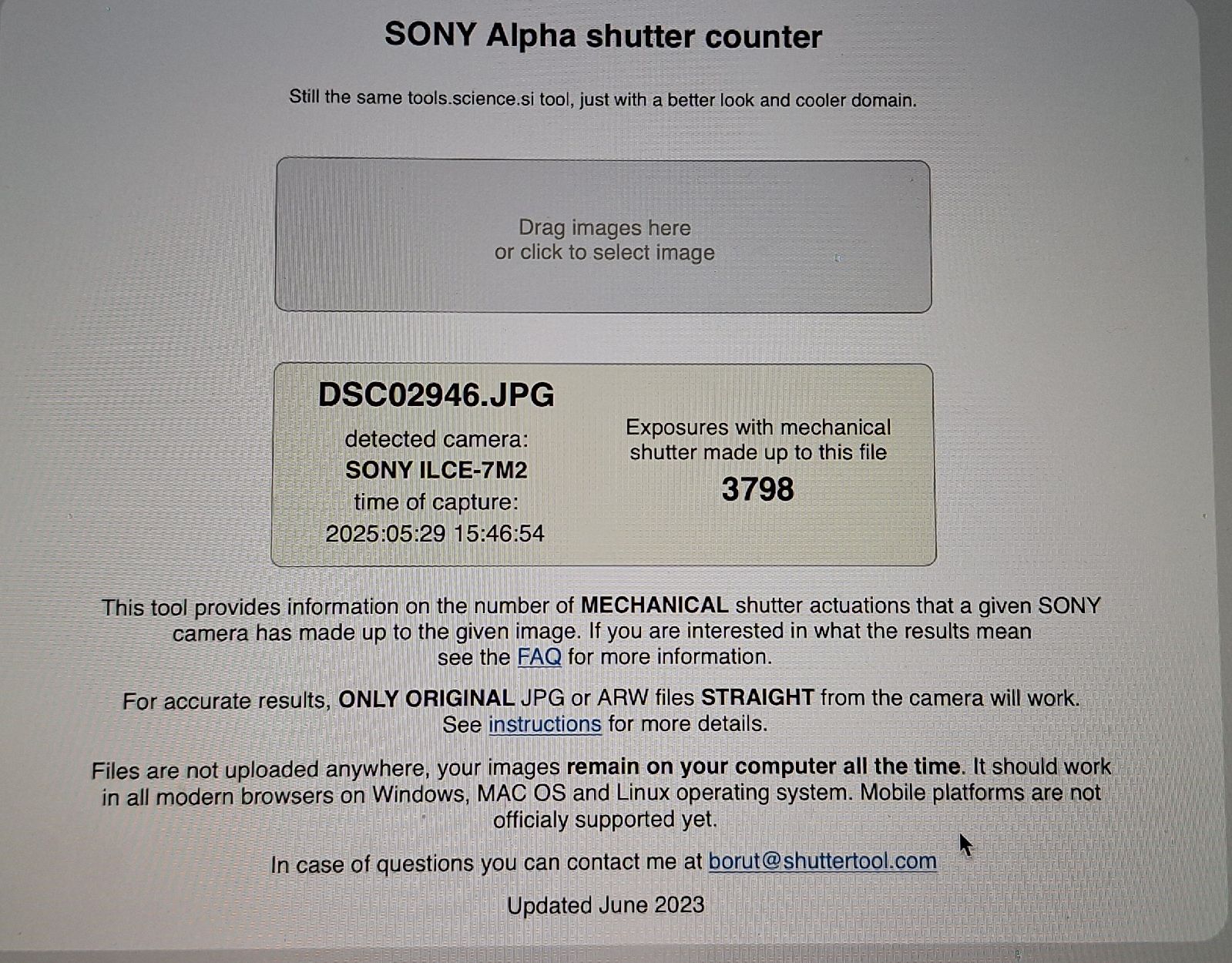 Sony Fotocamera: Sony Alfa ILCE 7M2    ab 1 CHF – Usato da frauenfeld venduto da jeni68 6