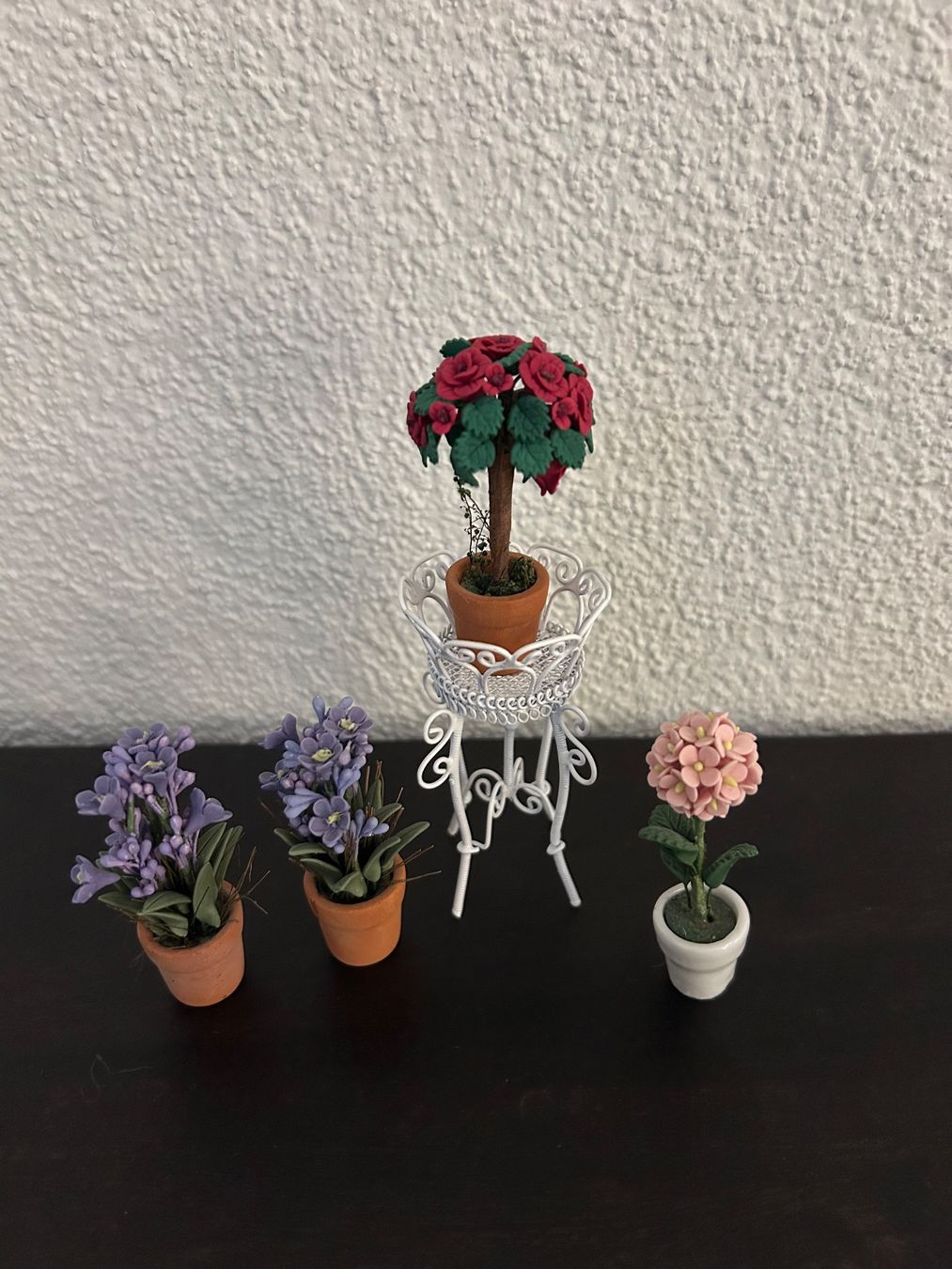 Case e mobili per bambole: Puppenstubenmöbel Blumen, Deko Pflanzen Set – Usato da Liestal venduto da Blueberrymuffin._ 3