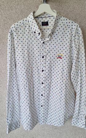 Paul & Shark Linen Shirt, Gr. XL