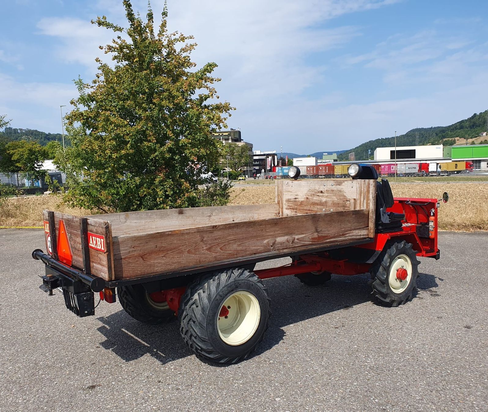 Aebi Trattori: AEBI Transporter TP 2000 – Usato da Itingen venduto da v6franz 3