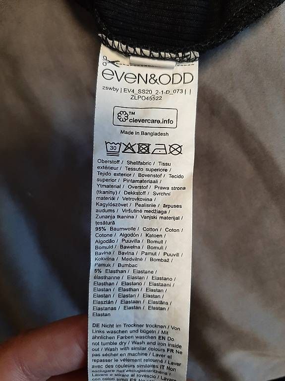 Top: Even & ODD Top Gr. L Schwarz – Usato da Marthalen venduto da Jenny.Z 2