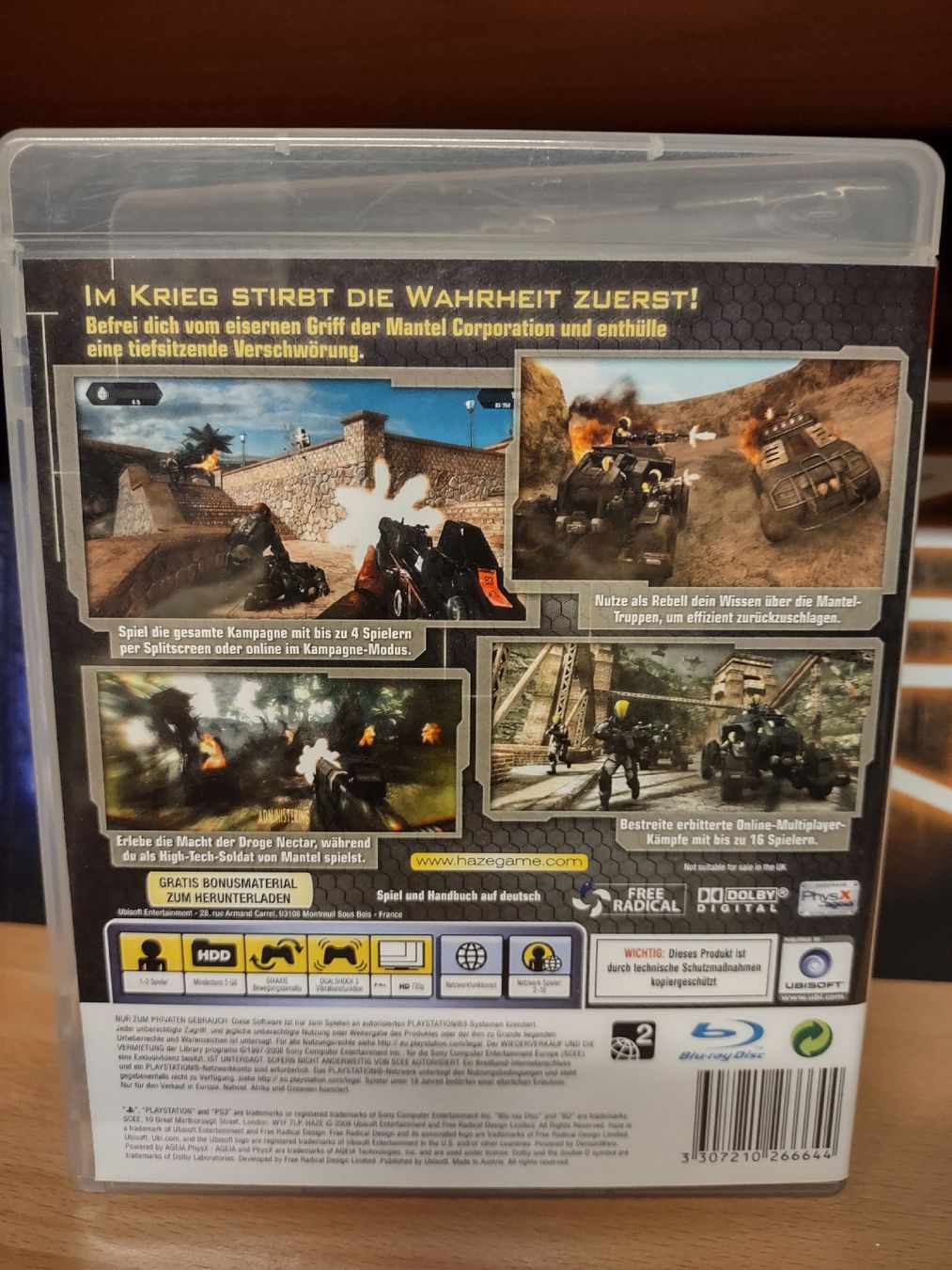 Sony Spiele: Haze - Jeu PS3  – Gebraucht aus fribourg von GameSpot 1