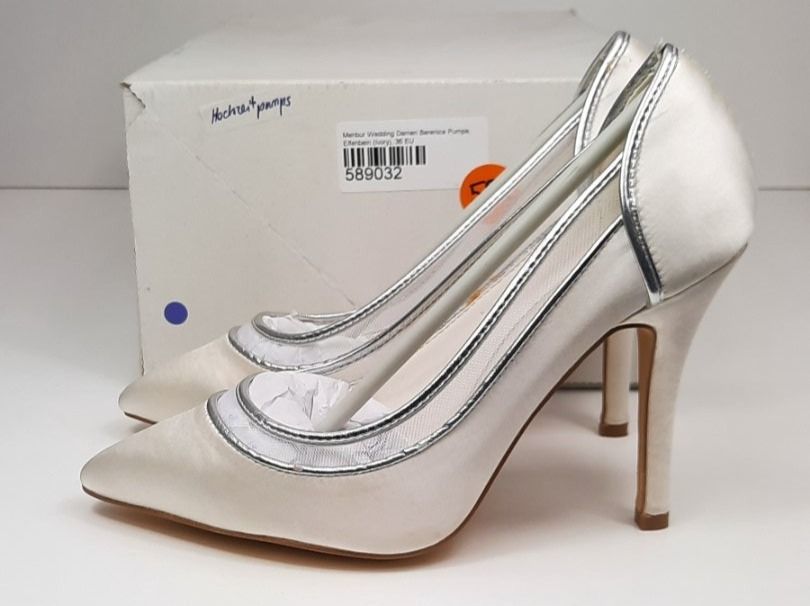 Scarpe da donna: MENBUR Wedding Berenice Pumps Ivory Gr. 36 – Nuovo e nell'imballaggio originale da Seuzach venduto da VT-Collections1 4