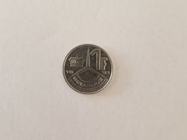 1 franc Belgium 1991