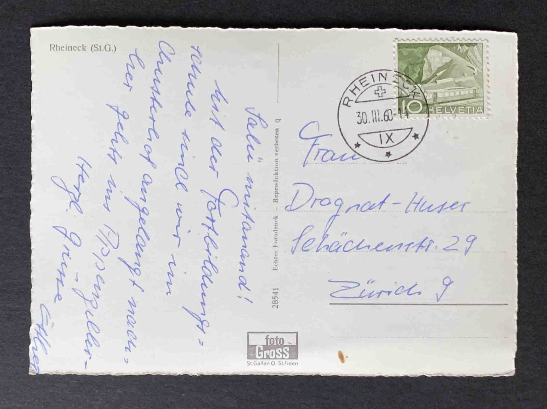 Cartoline postali: AK Rheineck St G – Usato da Goldau venduto da artelier1 1