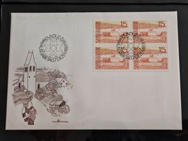 Ersttagsbrief, Fürstentum Liechtenstein, Vaduz, 1972