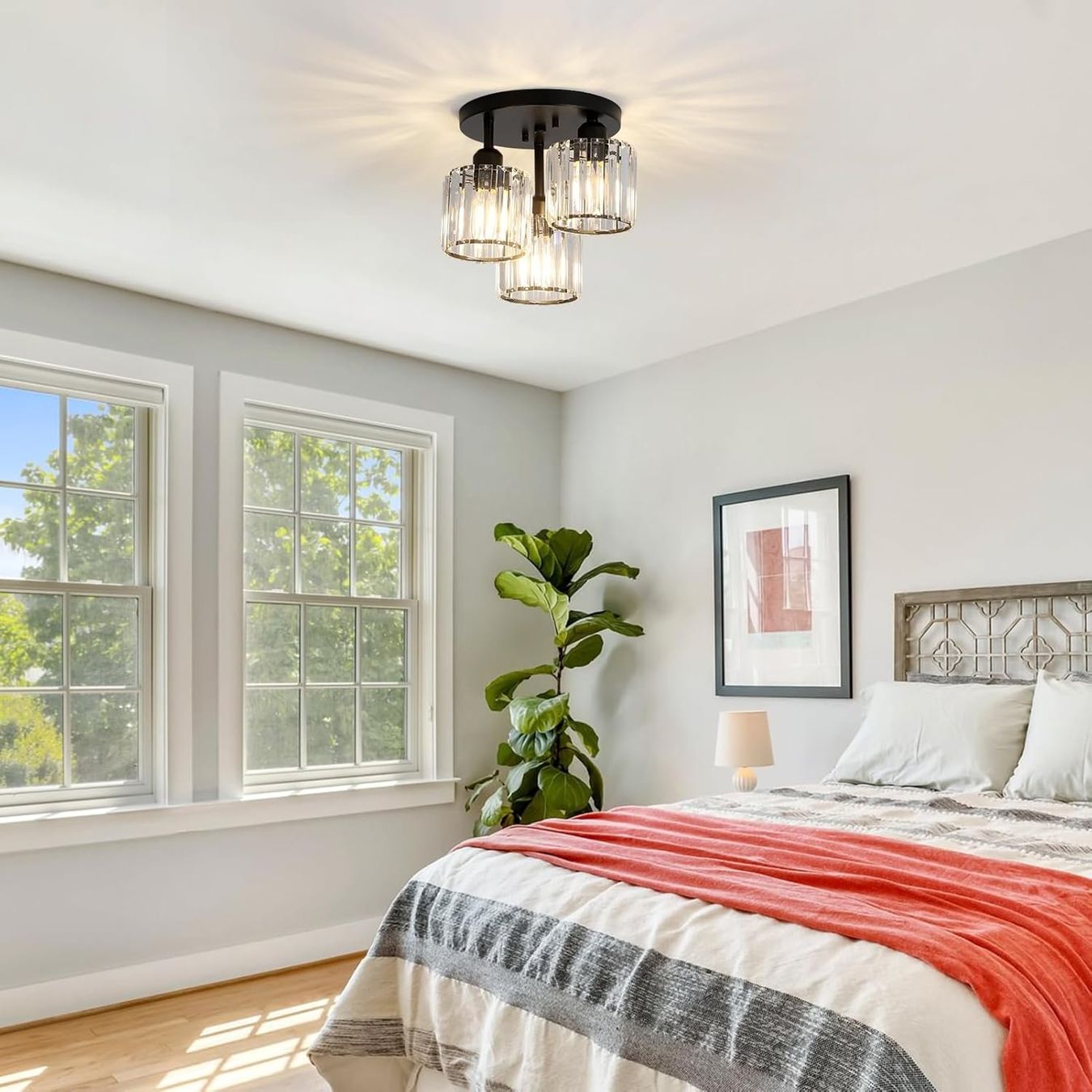 Lampadari & plafoniere: Kronleuchter Kristall Deckenleuchte Glas Pendelleuchte – Nuovo e nell'imballaggio originale da Zürich venduto da NovaDen 7