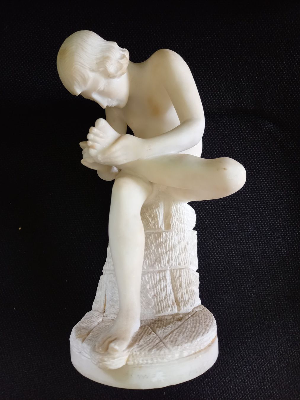 Sculture & Statue: Alabaster Skulptur "Spinario" – Usato da  venduto da