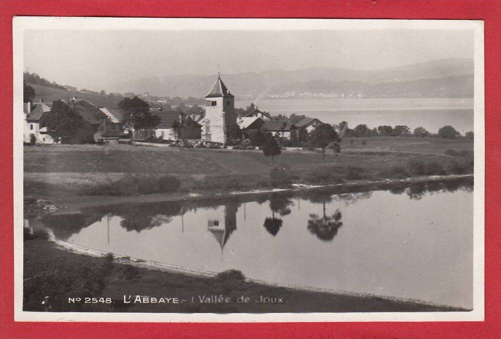 Cartoline postali: L'ABBAYE VALLÉE DE JOUX – Usato da Grüningen venduto da Kartenlaube
