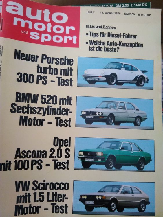 Auto Motor Sport 1978 / 1979 alle Hefte für 1 Franken! Kaufen auf Ricardo