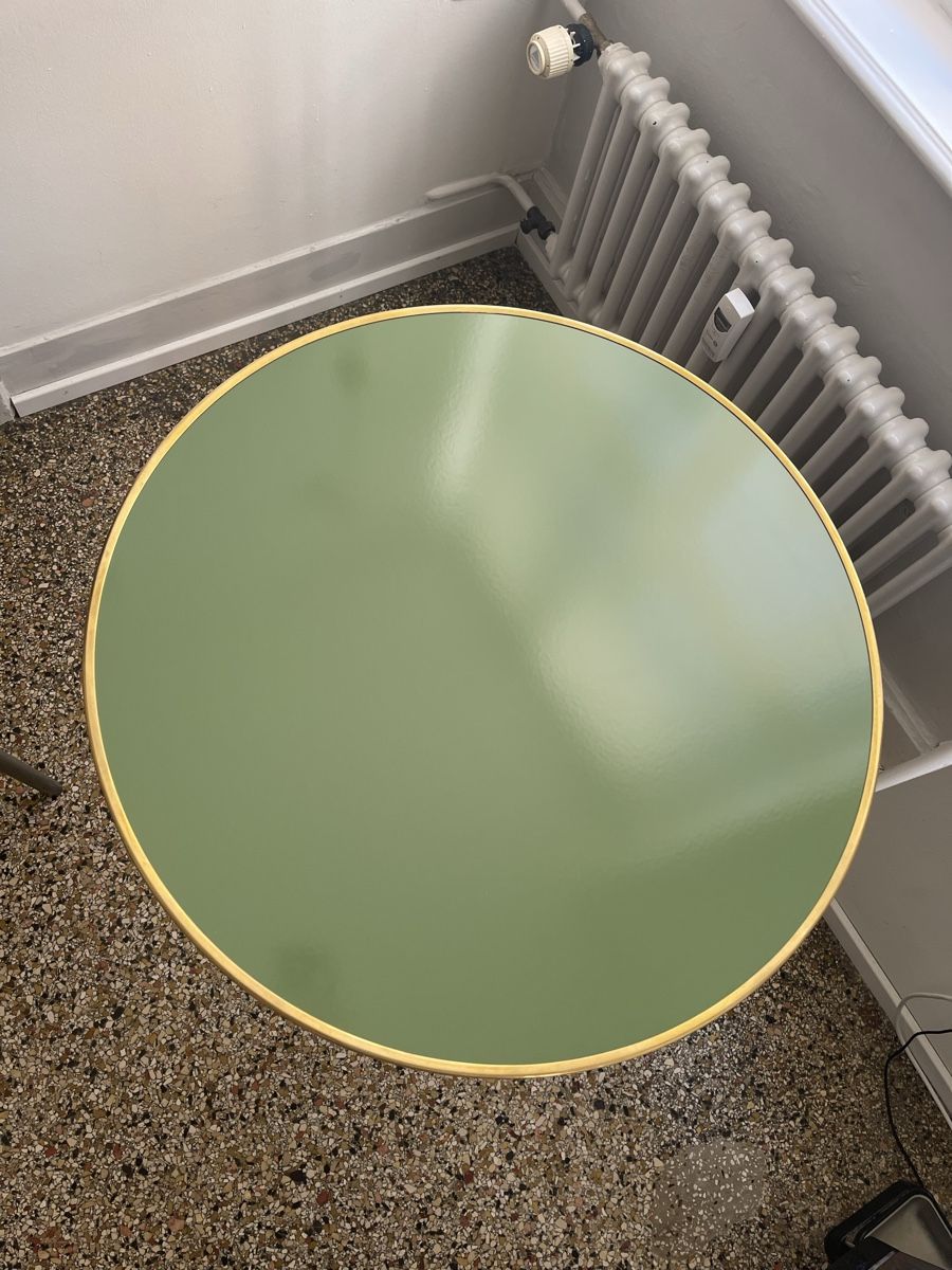 Tavoli: Bistro Tisch "Olive Leaf" von Ardamez – Usato da Basel venduto da juj_r9j6 1